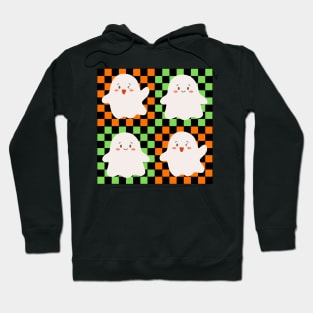 Kids Halloween Cute Ghost Graphic Art Hoodie